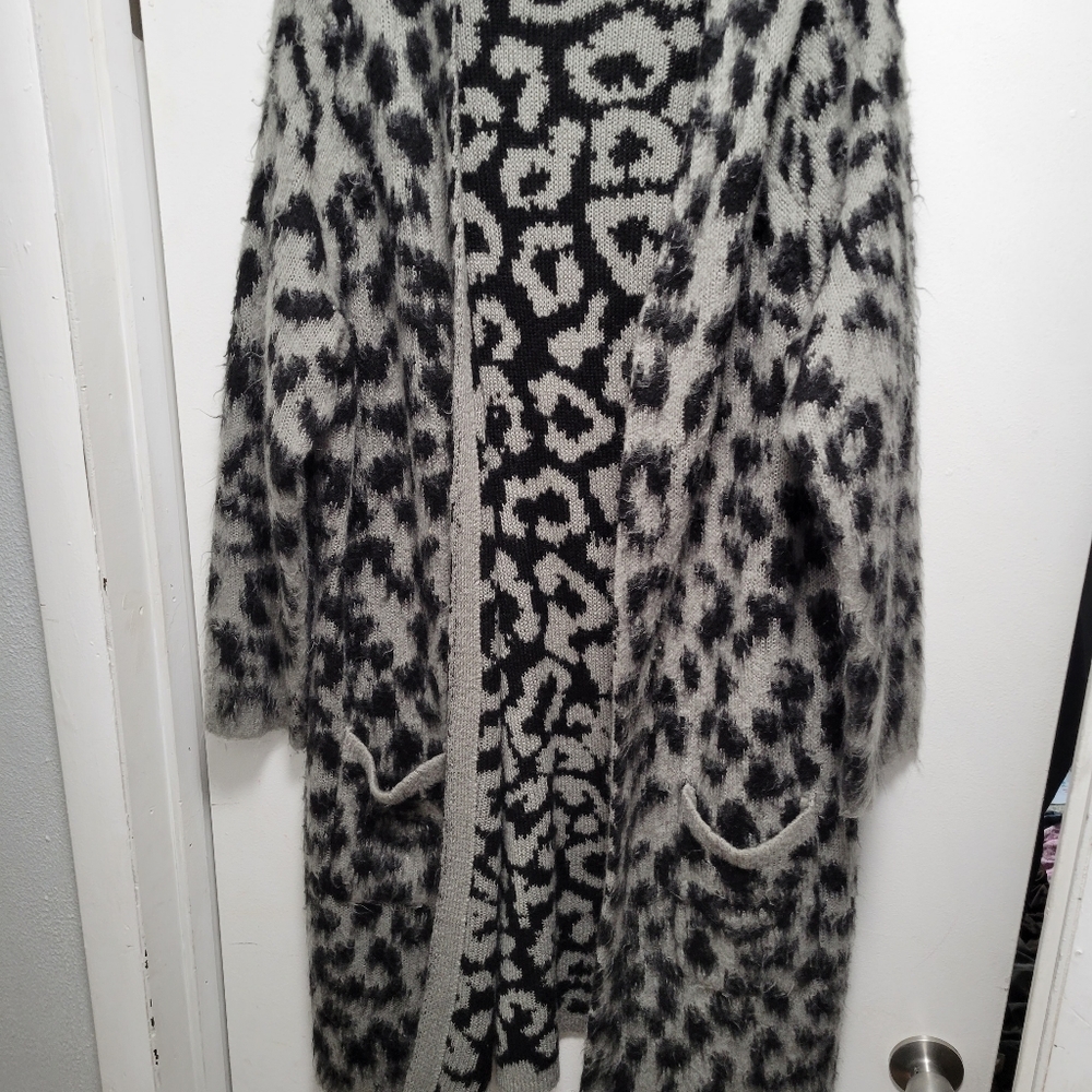 Torrid leopard print sweater